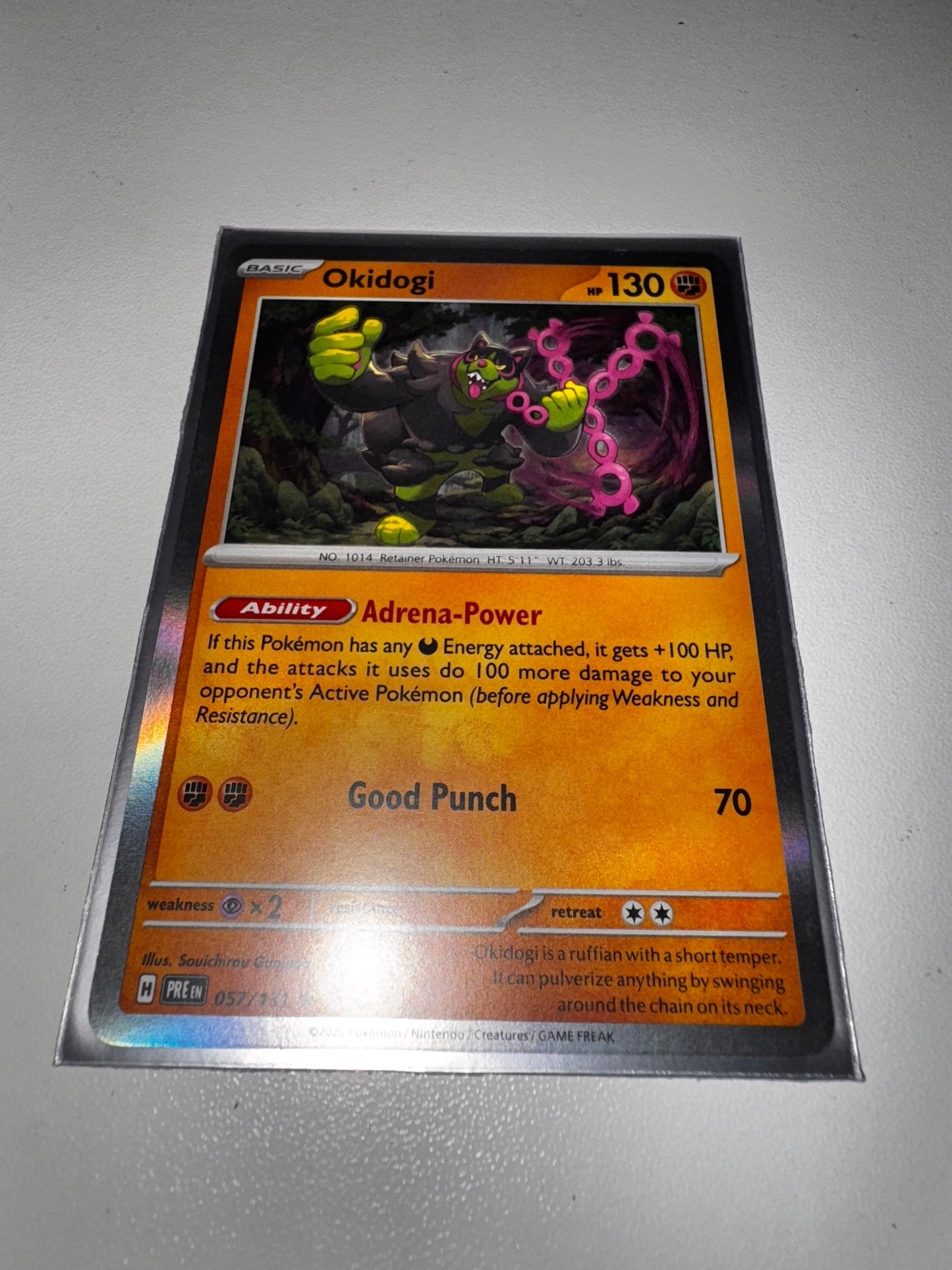 Okidogi 057/131 Hollow - Pokemon