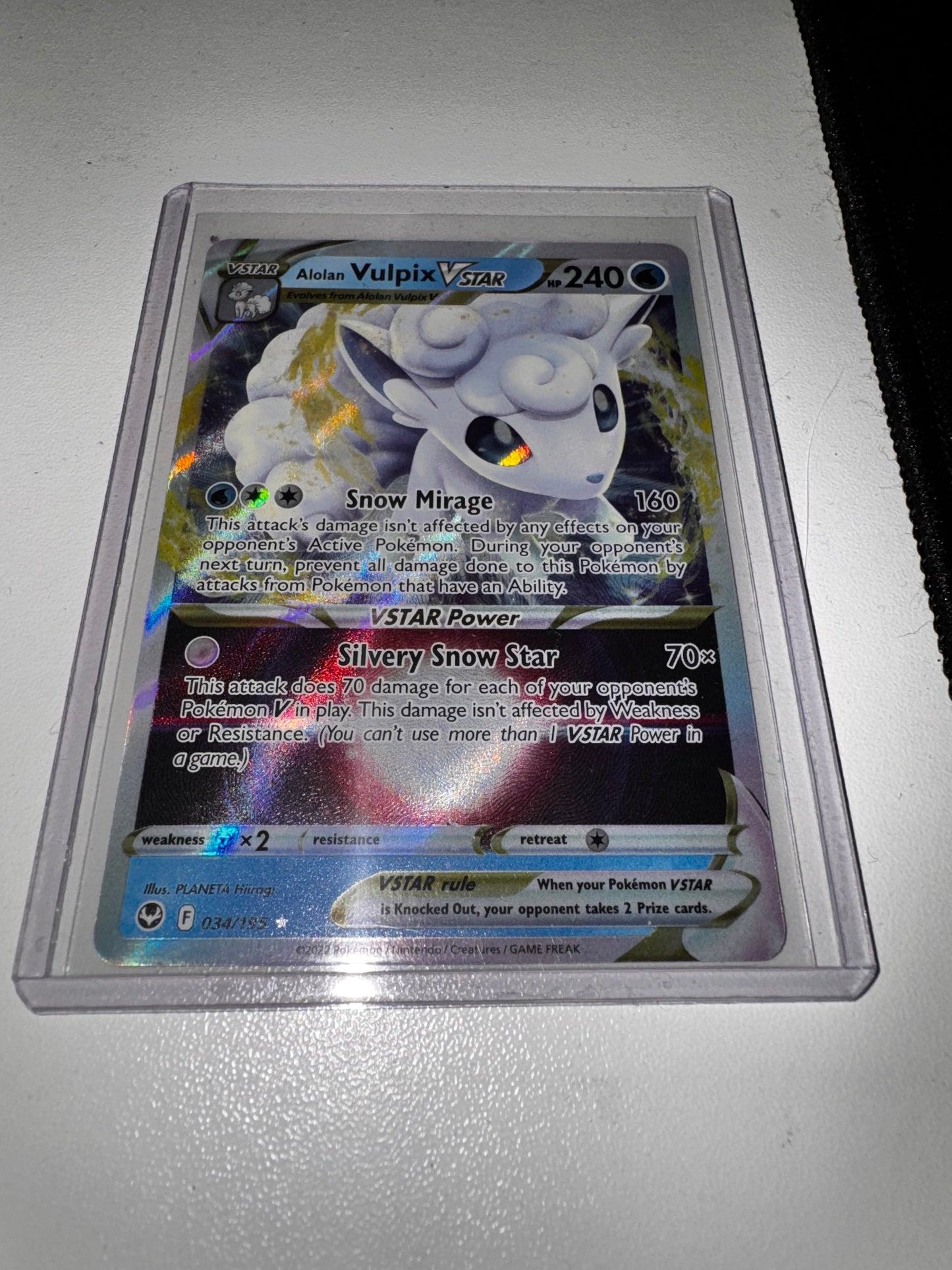 Alolan Vulpix V Star - Pokemon